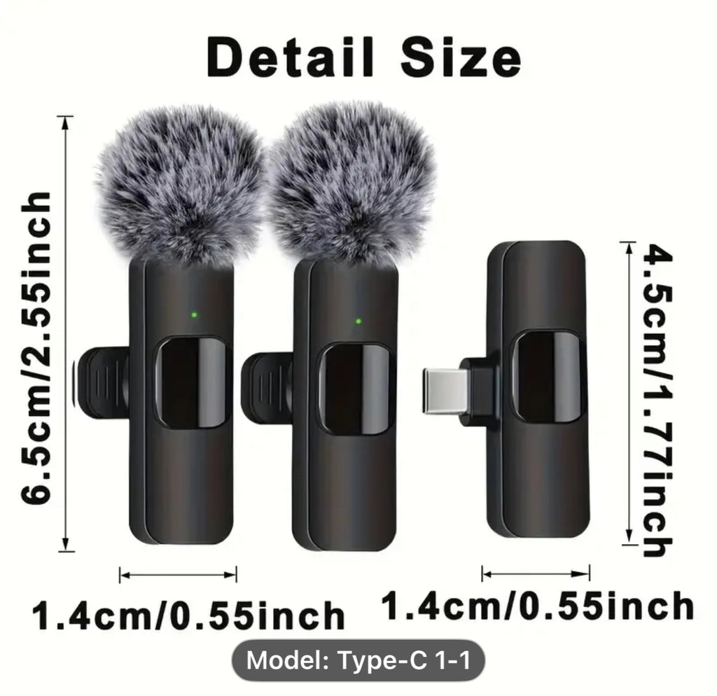 FengYang Wireless Lapel Mic Type C