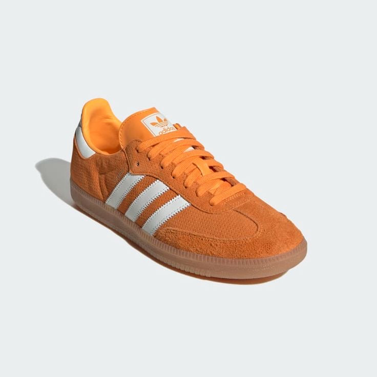 Orange Adidas Sambas