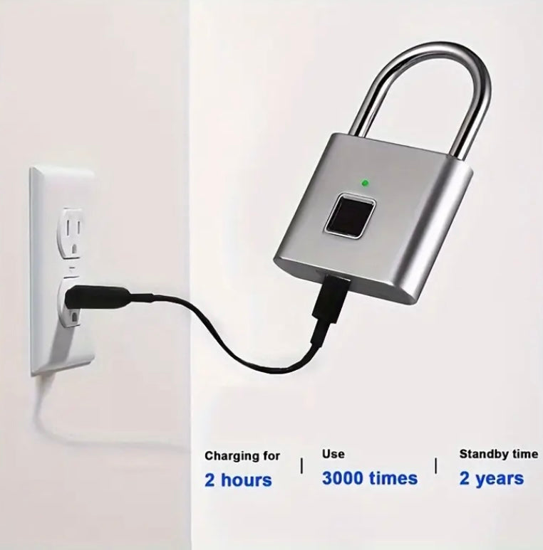 Mini Smart Fingerprint Padlock Keyless Biometric Lock