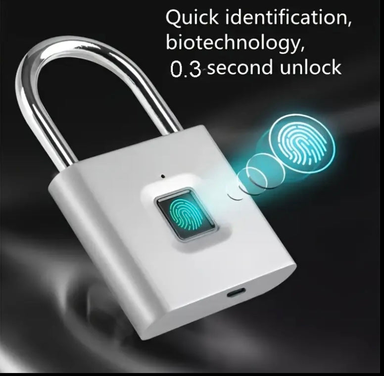 Mini Smart Fingerprint Padlock Keyless Biometric Lock