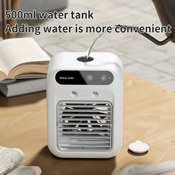 USB Rechargeable Mini Air Conditioner Fan